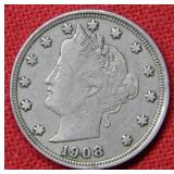 1908 Liberty Head Nickel