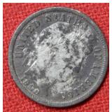 1900 S Barber Silver Dime