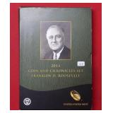 2014 Franklin D Roosevelt Coin & Chronicles Set