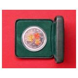 2001 Canada 1oz .999 Silver Maple Leaf Coin w/box