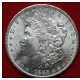 1885 O Morgan Silver Dollar Coin