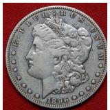 1896 S Morgan Silver Dollar Coin