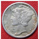 1926 Mercury Silver Dime