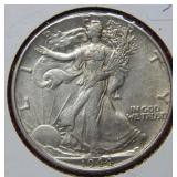 1944 Walking Liberty Silver Half Dollar Coin