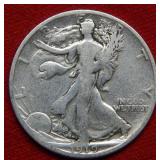1919 S Walking Liberty Silver Half Dollar Coin