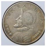1934 Panama Silver Balboa Coin