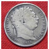 1816 Great Britain Silver Coin