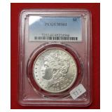 1898 Morgan Silver Dollar PCGS MS61