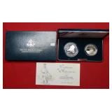 1995 Civil War Battlefield Comm Proof Coins