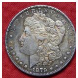 1879 S REV of 1879 Morgan Silver Dollar Coin