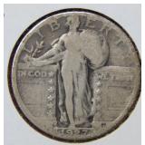 1927 D Standing Liberty Silver Quarter