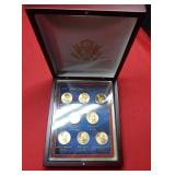 2015 2012 Presidential Dollars 8 Coin Set
