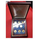 2012 Presidential Dollars 8 Coin Set with free box