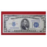 1934 A $5 Silver Certificate