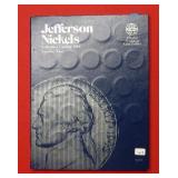 (37) Jefferson Nickels with free book - 1962
