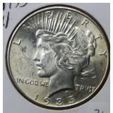 1935 Peace Silver Dollar