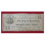 1862 Twenty-five Cent Fractional Currency - NC