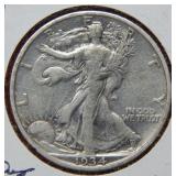 1934 S Walking Liberty Silver Half Dollar Coin