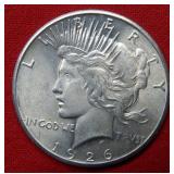 1926 Peace Silver Dollar Coin