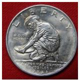 1925 S California Silver Comm Half Dollar Coin