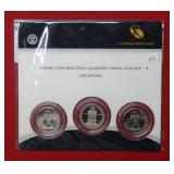 US "Hot Springs" Quarter Set