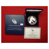 2012 Silver Proof "Star Spangled Banner" Dollar