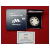 2010 Silver Proof "Boy Scouts" Comm Dollar
