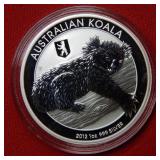 2012 Australia Koala 1oz Silver Dollar
