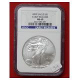 2009 Silver Eagle 1oz NGC MS69 - Early Release
