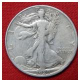 1920 S Walking Liberty Silver Half Dollar Coin