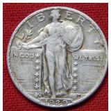 1929 D Standing Liberty Silver Quarter
