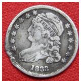 1833 Bust Silver Dime