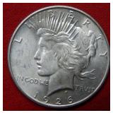 1926 S Peace Silver Dollar Coin