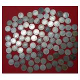 100 Liberty Nickels - Mixed Dates - Many in 1800s