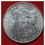 1904 Morgan Silver Dollar Coin