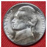 1951 D Jefferson Nickel - Full Steps