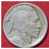 1913 D Buffalo Nickel Type II
