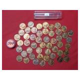 1950 Roll of Lincoln Cents - High Grade/BU