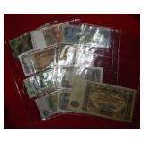 (10) Foreign Bank Notes dating back to 1949