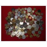 Two Pounds of World Coins