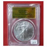 2017 Silver Eagle 1oz PCGS MS70