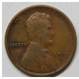 1910 S Lincoln Wheat Cent
