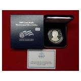 2009 Louis Braille Silver Proof Dollar Comm
