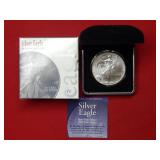 2004 Silver Eagle 1oz with free Box