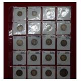 (20) Barber Silver Dimes - back to 1892 O
