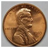 1983 Triple D/D Lincoln Cent