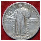 1920 D Standing Liberty Silver Quarter
