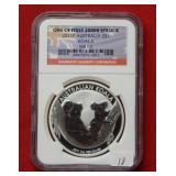 2011 Australia $1 Silver 1oz Koala NGC MS69