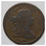 1806 Half Cent Coin - Early Date