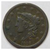 1838 Large Cent Coin